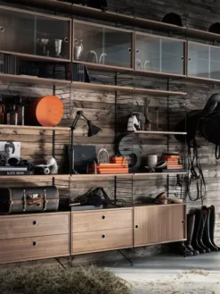 String Furniture Vitrinekast 78 X 30 X 42 Cm Grijs -Flinders x886x886 string display cabinet sfeer 6.jpg.pagespeed.ic .Hi pMvxV61