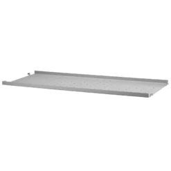 String Furniture Metal Shelf Low Edge 78x30 1-pack Grijs