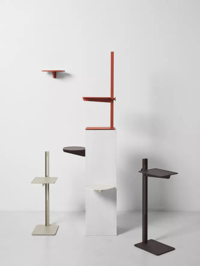 String Furniture Museum Bijzettafel Wit 8 String Furniture Museum Bijzettafel Wit - Afbeelding 6