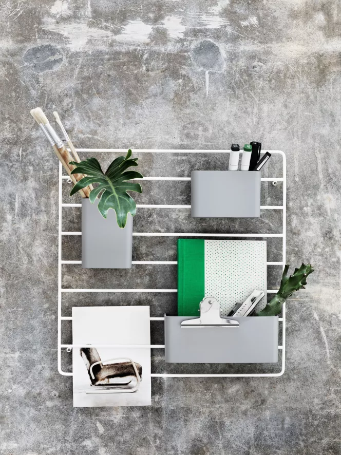 String Furniture Work Desk Bureau 140 Cm Wit 18 String Furniture Work Desk Bureau 140 Cm Wit - Afbeelding 16