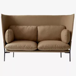 &tradition Cloud LN6 Highback Bank Vidar 333, Zwarte Poten