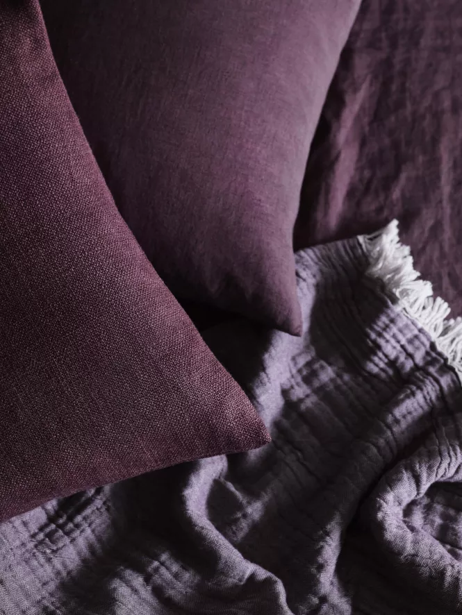 &tradition Cotton Throw SC32 Plaid 140x210 Cloud & Milk 4 &tradition Cotton Throw SC32 Plaid 140x210 Cloud & Milk - Afbeelding 2