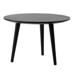 &tradition In Between SK14 Bijzettafel Ø60 Black Lacquered Oak
