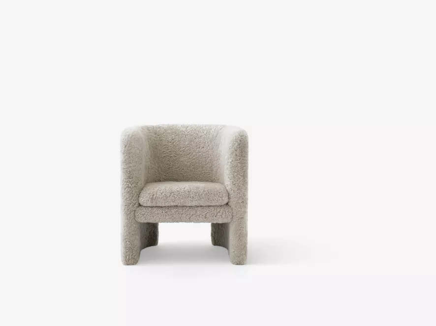 &tradition Loafer SC23 Fauteuil, Velvet Geel 15 &tradition Loafer SC23 Fauteuil, Velvet Geel - Afbeelding 13