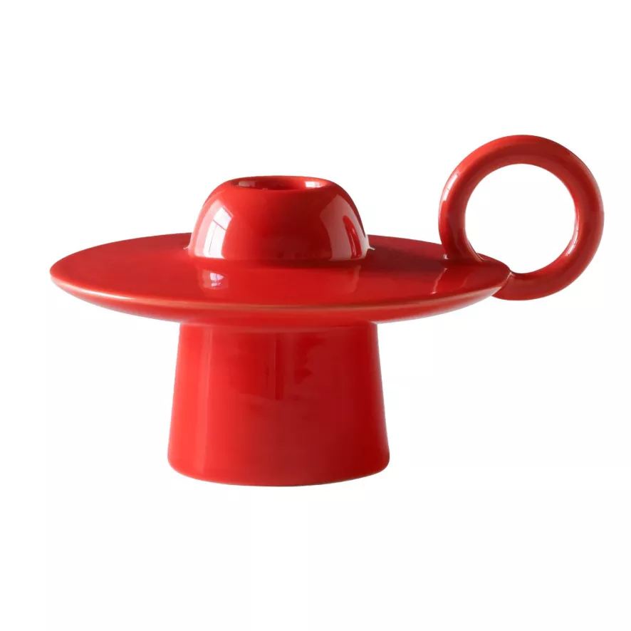 &tradition Momento JH39 Kandelaar Poppy Red 3 &tradition Momento JH39 Kandelaar Poppy Red