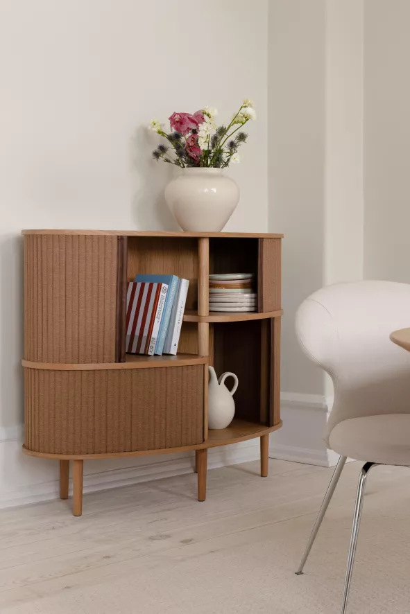 Umage Audacious Highboard Dressoir Naturel Eiken Sugar Brown 5 Umage Audacious Highboard Dressoir Naturel Eiken Sugar Brown - Afbeelding 3