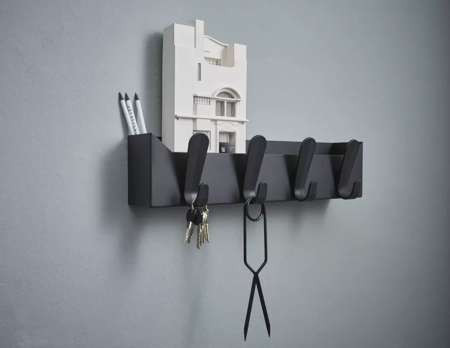 Van Esch Krok Box Kapstok Rood 9 Van Esch Krok Box Kapstok Rood - Afbeelding 7