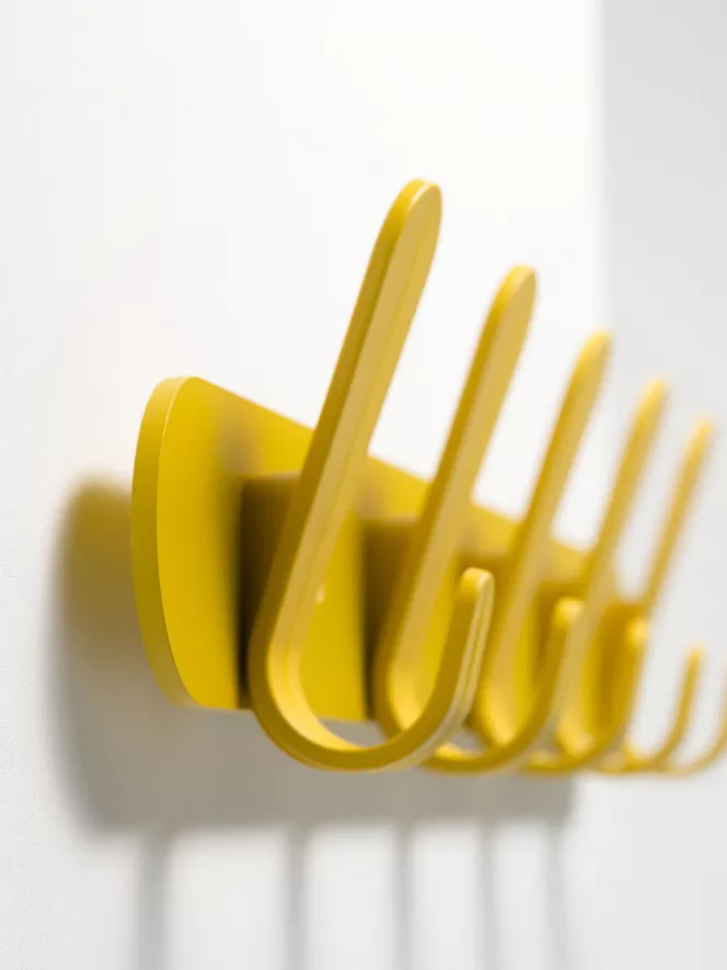 Van Esch Krok HJH 90 Kapstok Ø7.5 Okergeel 8 Van Esch Krok HJH 90 Kapstok Ø7.5 Okergeel - Afbeelding 6