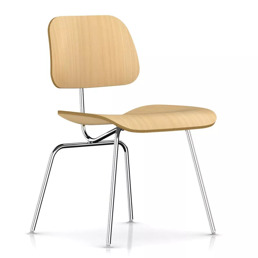 Vitra DCM Stoel Essen Naturel 4 Vitra DCM Stoel Essen Naturel - Afbeelding 2