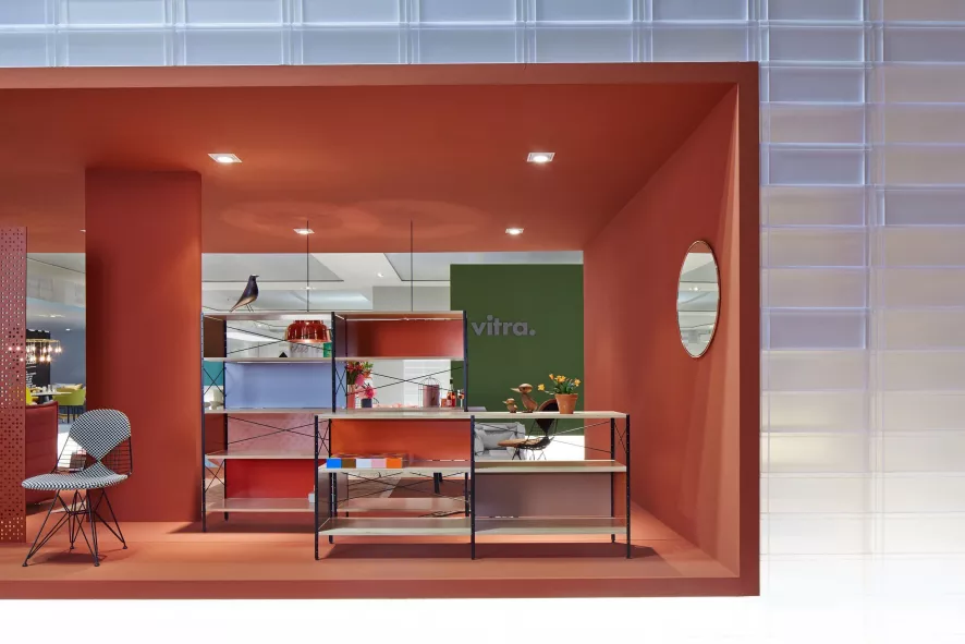 Vitra Eames Storage Unit 4 HE Boekenkast 4 Vitra Eames Storage Unit 4 HE Boekenkast - Afbeelding 2