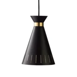 Warm Nordic Cone Hanglamp Ø16 Zwart