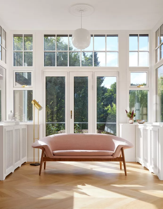 Warm Nordic Fried Egg Sofa Pale Rose/Dark Ochre, Canvas 614/424 10 Warm Nordic Fried Egg Sofa Pale Rose/Dark Ochre, Canvas 614/424 - Afbeelding 8