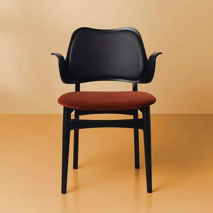 Warm Nordic Gesture Stoel Gestoffeerd Ritz 8008/Prescott 207 Zwart 8 Warm Nordic Gesture Stoel Gestoffeerd Ritz 8008/Prescott 207 Zwart - Afbeelding 6