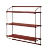 Warm Nordic Parade Shelf 3 Wandkast Oxide Red
