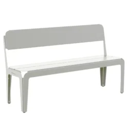 Weltevree Bended Tuinbank Met Rugleuning Agate Gray