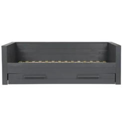 WOOOD Exclusive Dennis Bedbank 90x200 Steel Grey