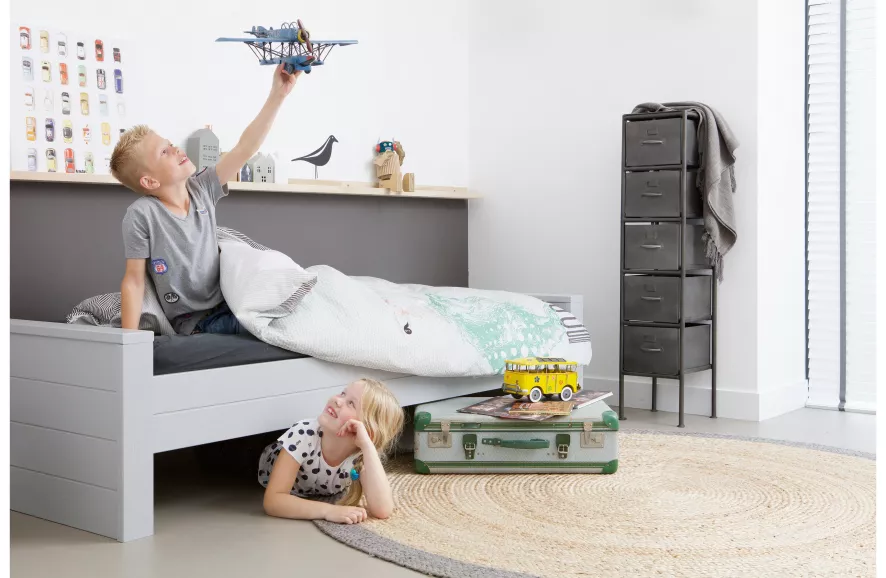 WOOOD Exclusive Dennis Bed 90x200 Betongrijs 20 WOOOD Exclusive Dennis Bed 90x200 Betongrijs - Afbeelding 18