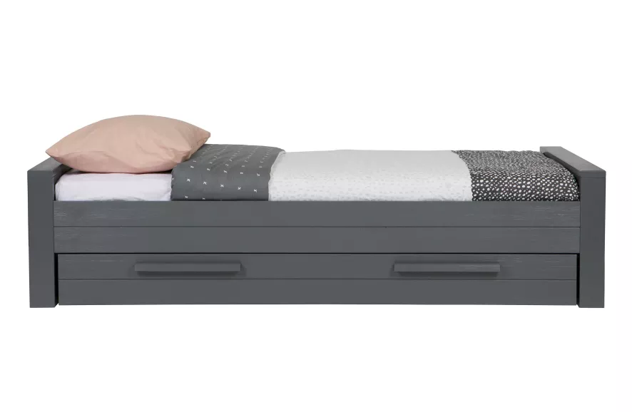 WOOOD Exclusive Dennis Bed 90x200 Betongrijs 9 WOOOD Exclusive Dennis Bed 90x200 Betongrijs - Afbeelding 7