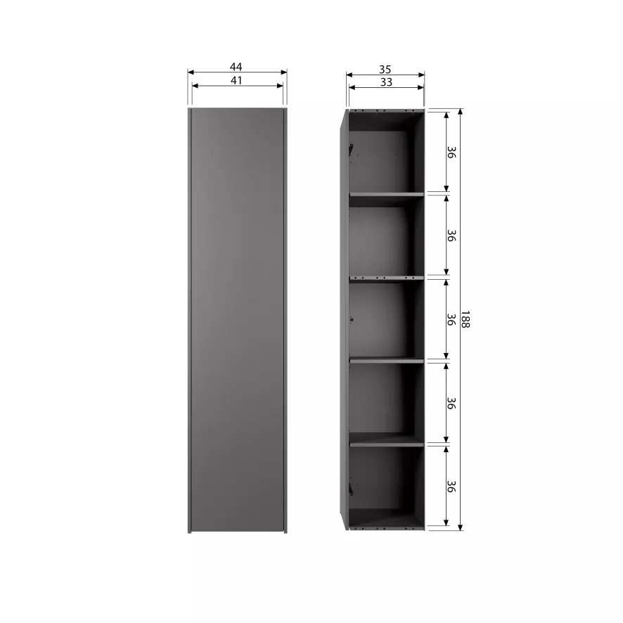 WOOOD Exclusive Teun Opbergkast 6 WOOOD Exclusive Teun Opbergkast - Afbeelding 4