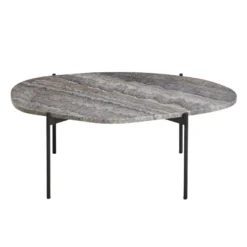 Woud La Terra Salontafel Grey Melange Travertine
