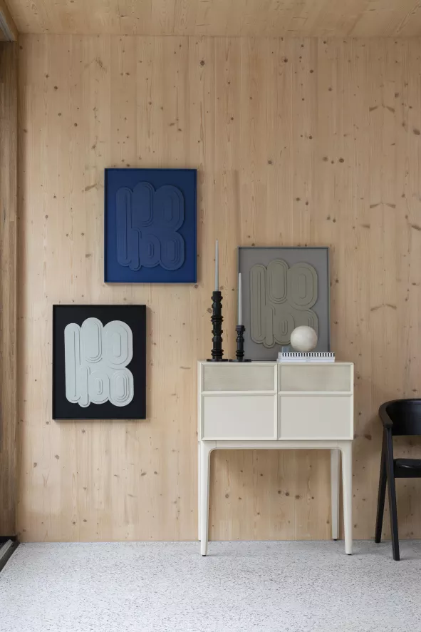 Zuiver June Opbergkast Beige 4 Zuiver June Opbergkast Beige - Afbeelding 2