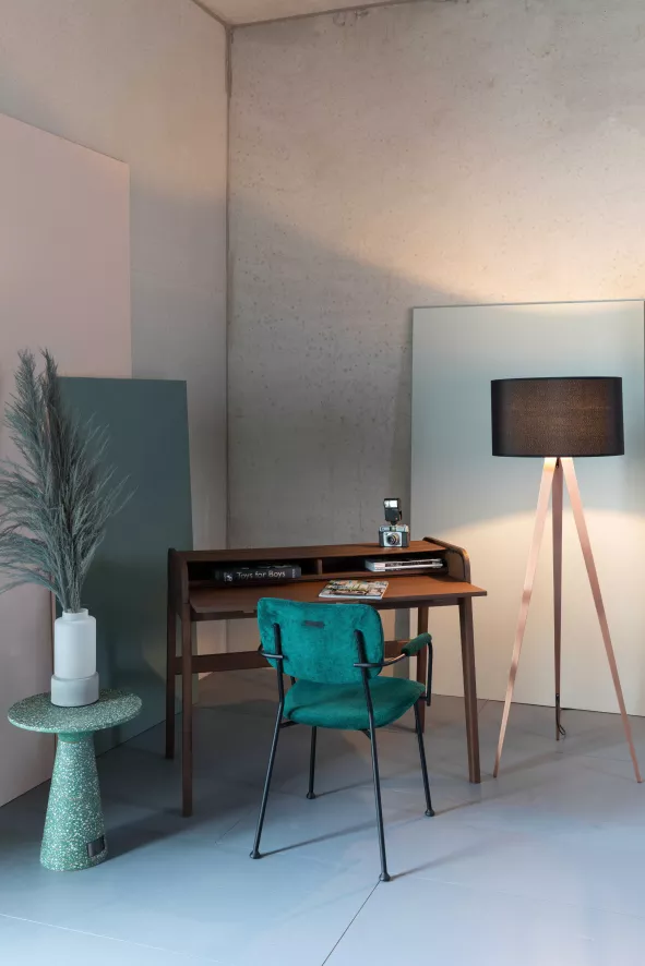 Zuiver Barbier Bureau Walnoot 14 Zuiver Barbier Bureau Walnoot - Afbeelding 12