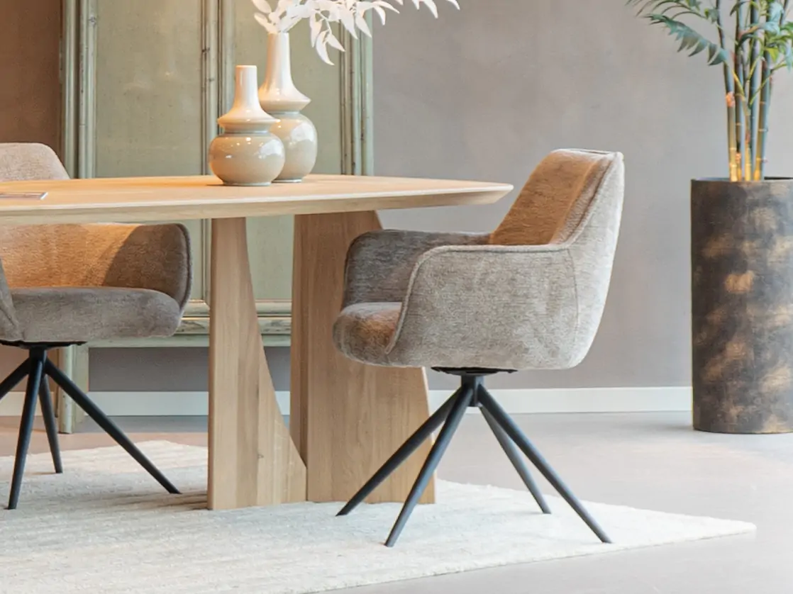 Flinders -Flinders Eetkamerstoel Posada Taupe 1